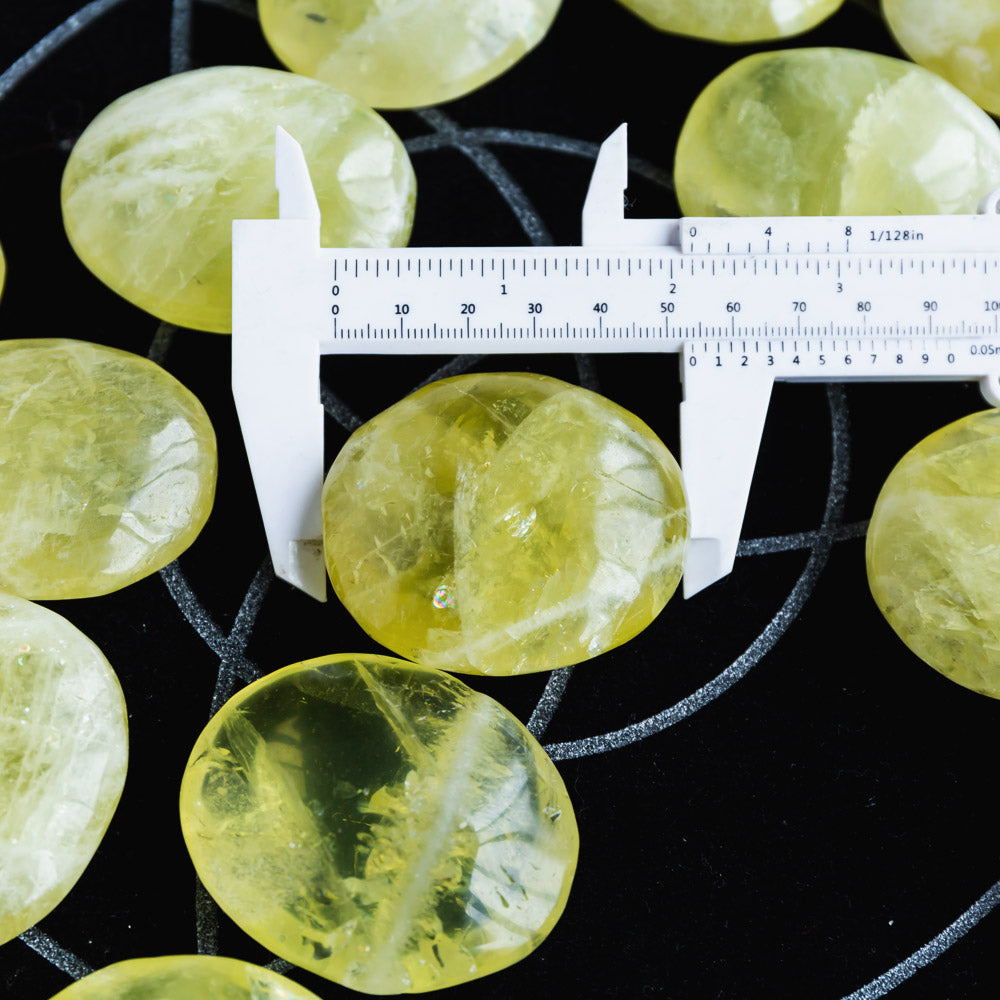 REIKICRYSTAL Citrine Palm Stone