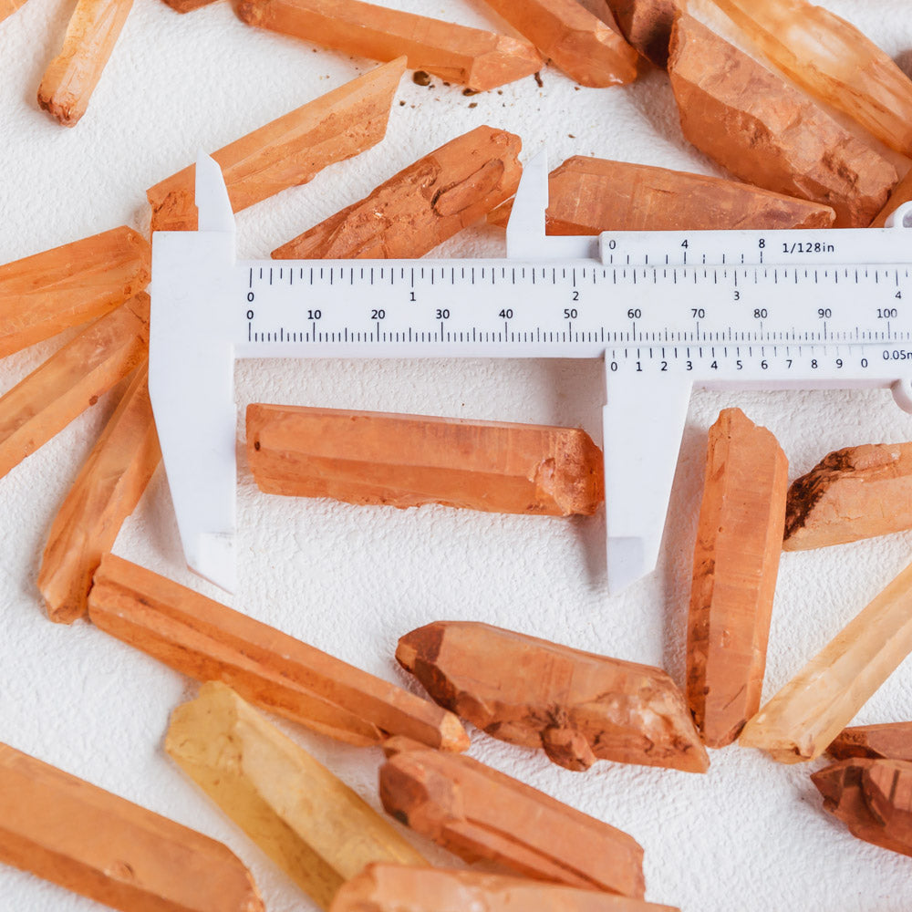 REIKICRYSTAL  Red Singing Quartz Wands