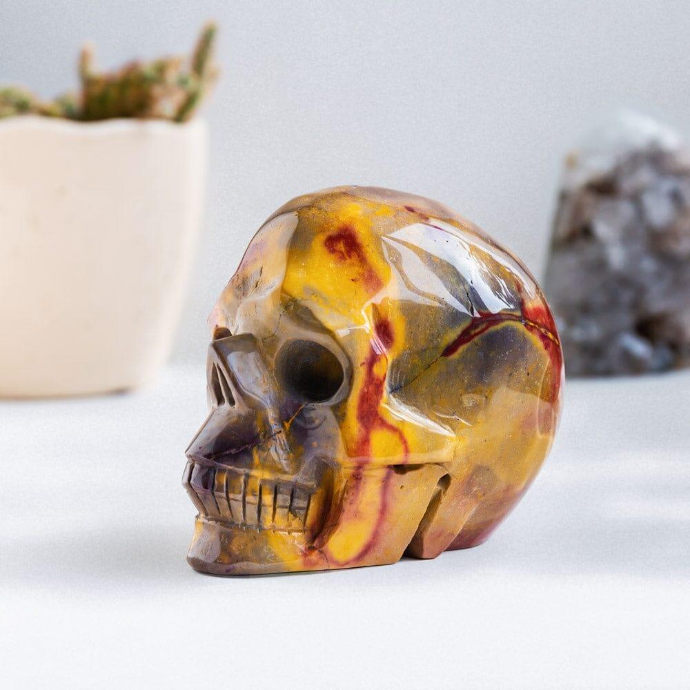 Mookaite skull - Crystal-ReikiCrystalSale