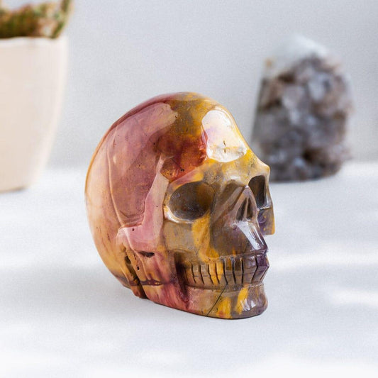 Mookaite skull - Crystal-ReikiCrystalSale