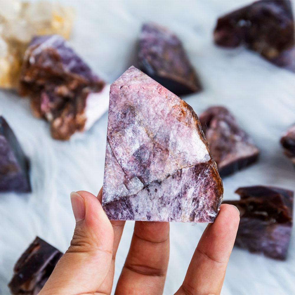 purple mica point 100g - Crystal-ReikiCrystalSale