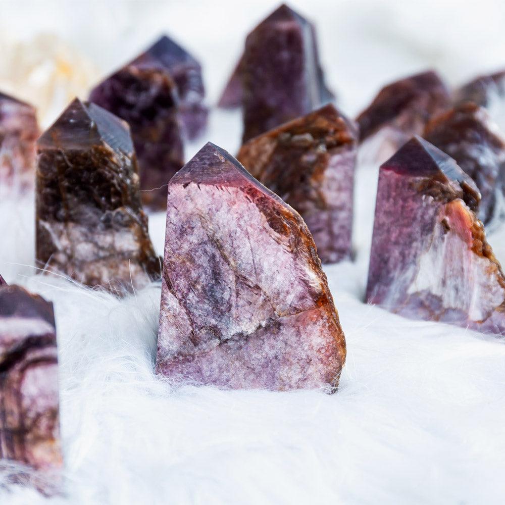 purple mica point 100g - Crystal-ReikiCrystalSale