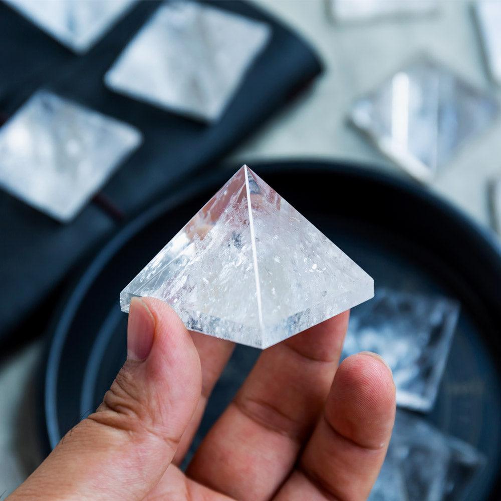 clean quartz pyramid - Crystal-ReikiCrystalSale