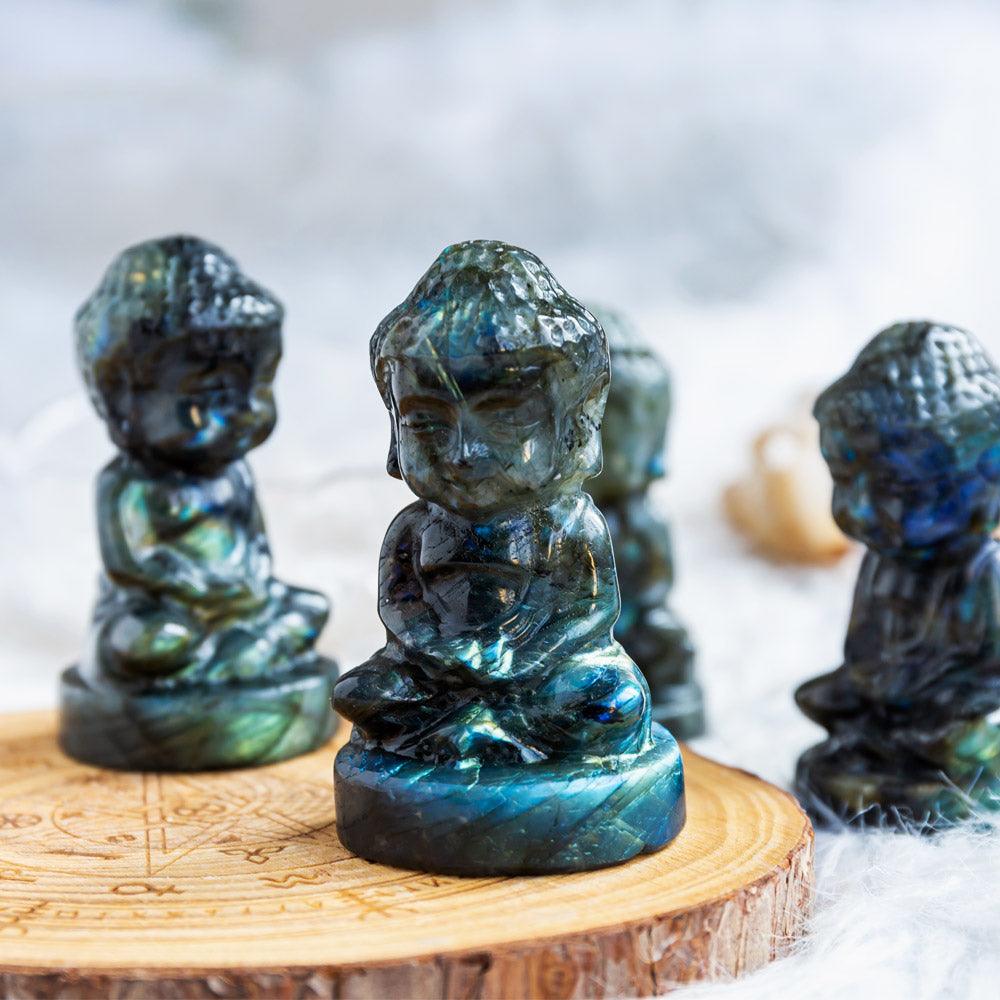 Labradorite Buddha - Crystal-ReikiCrystalSale