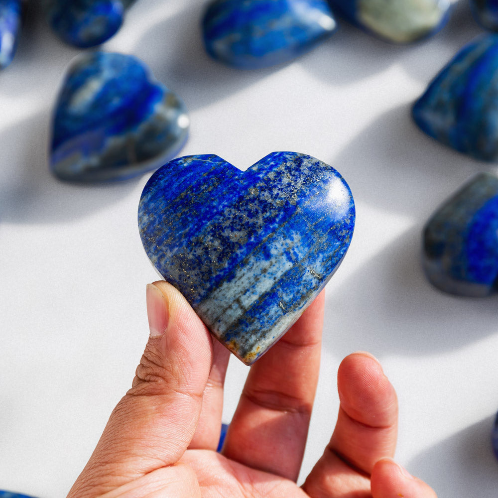 REIKICRYSTAL  Lapis Lazuli Heart