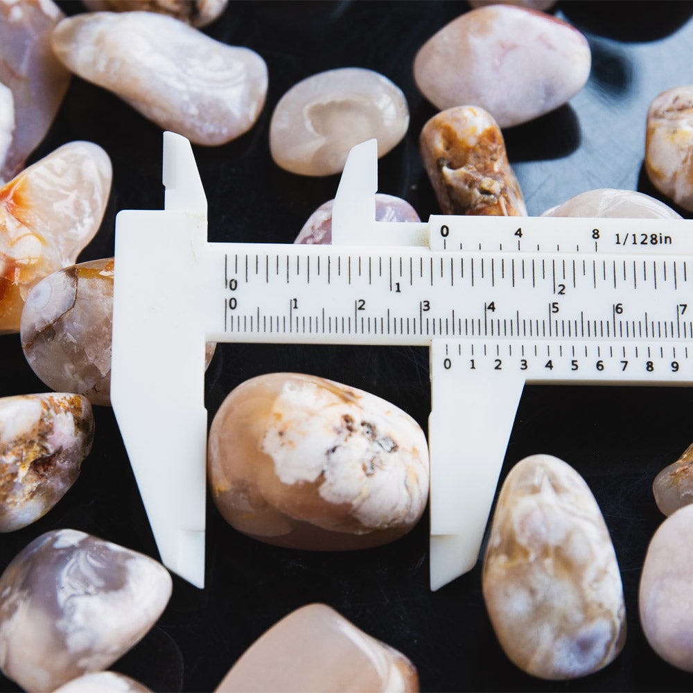 REIKICRYSTAL  Flower Agate Tumble