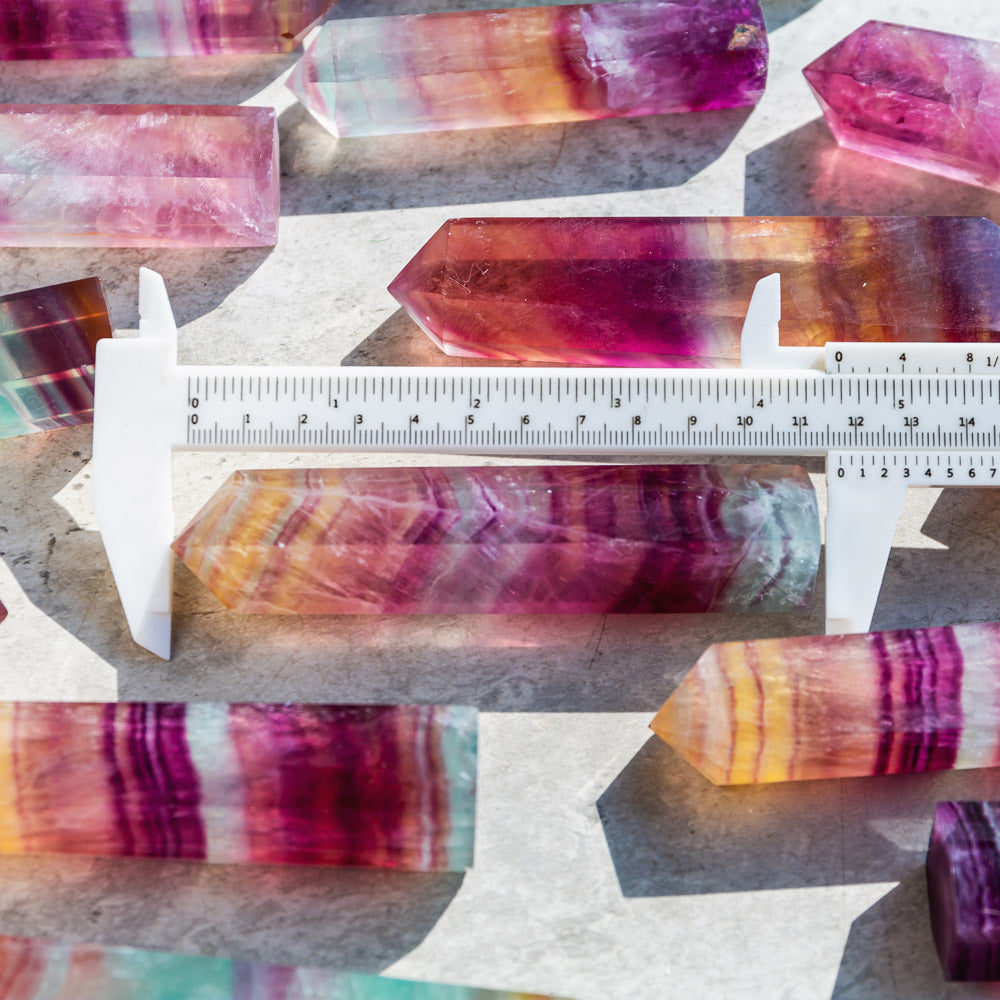 REIKICRYSTAL  Fluorite Point