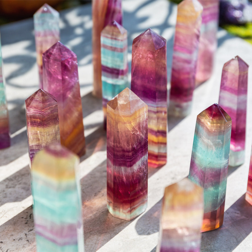 REIKICRYSTAL  Fluorite Point