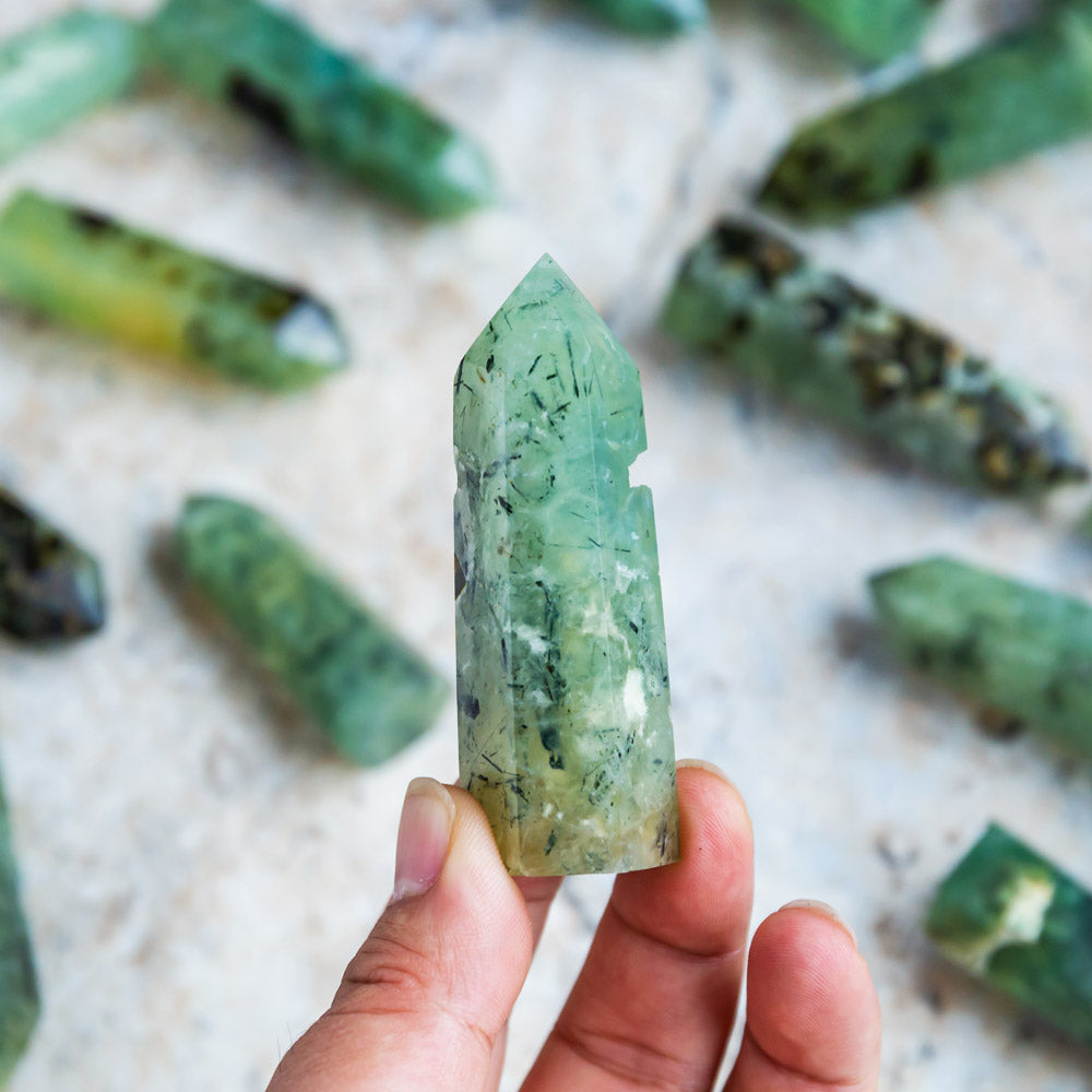 REIKICRYSTAL  Prehnite Point