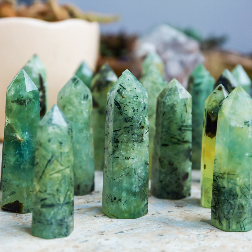 REIKICRYSTAL  Prehnite Point