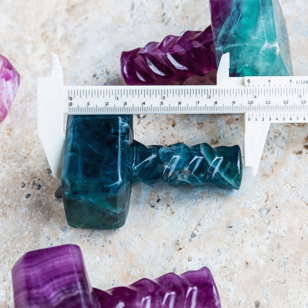 REIKICRYSTAL  Fluorite Hammer