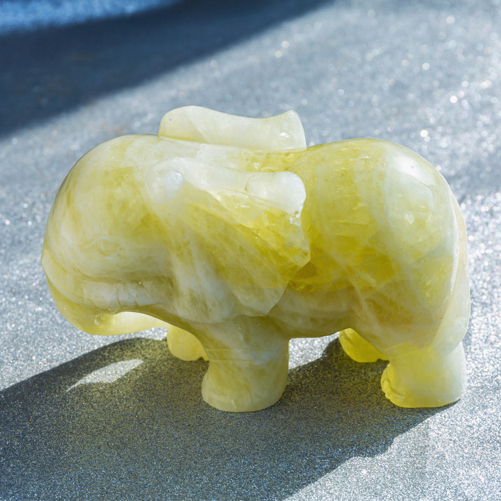 REIKICRYSTAL  Citrine Elephant