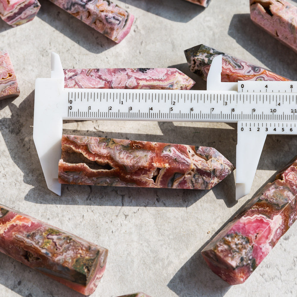 REIKICRYSTAL  Rhodochrosite Point