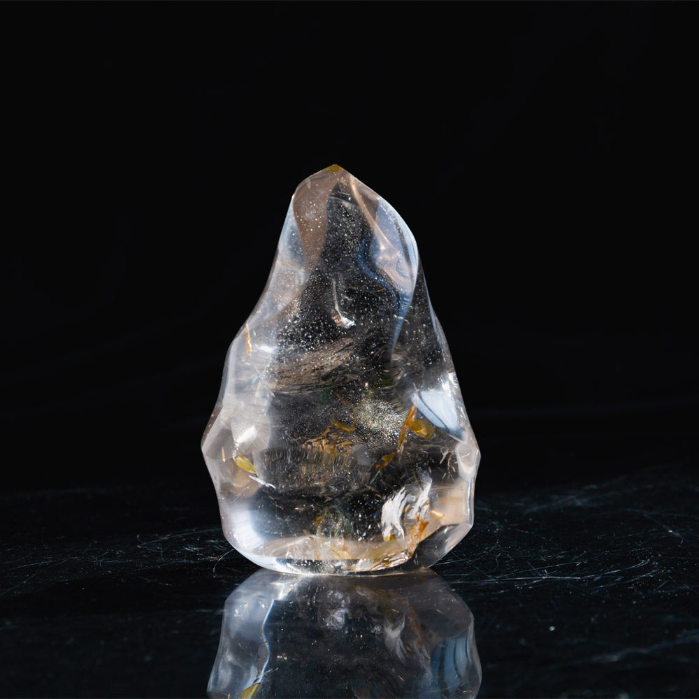 REIKICRYSTAL  Clear Quartz Flame