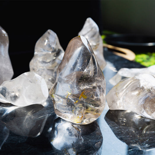 REIKICRYSTAL  Clear Quartz Flame