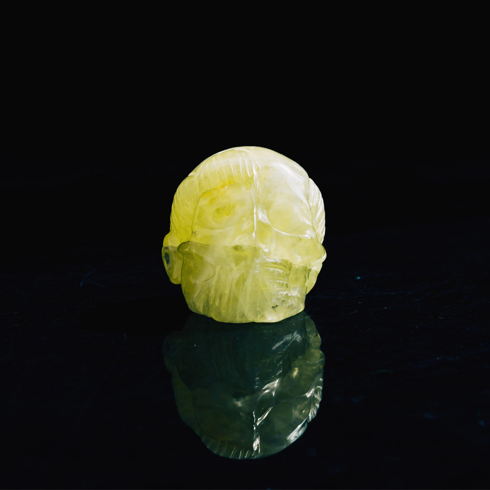 REIKICRYSTAL  Citrine Skull