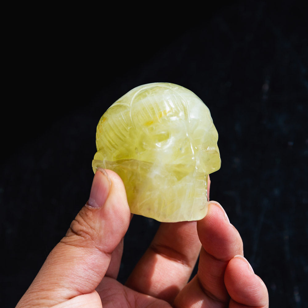 REIKICRYSTAL  Citrine Skull