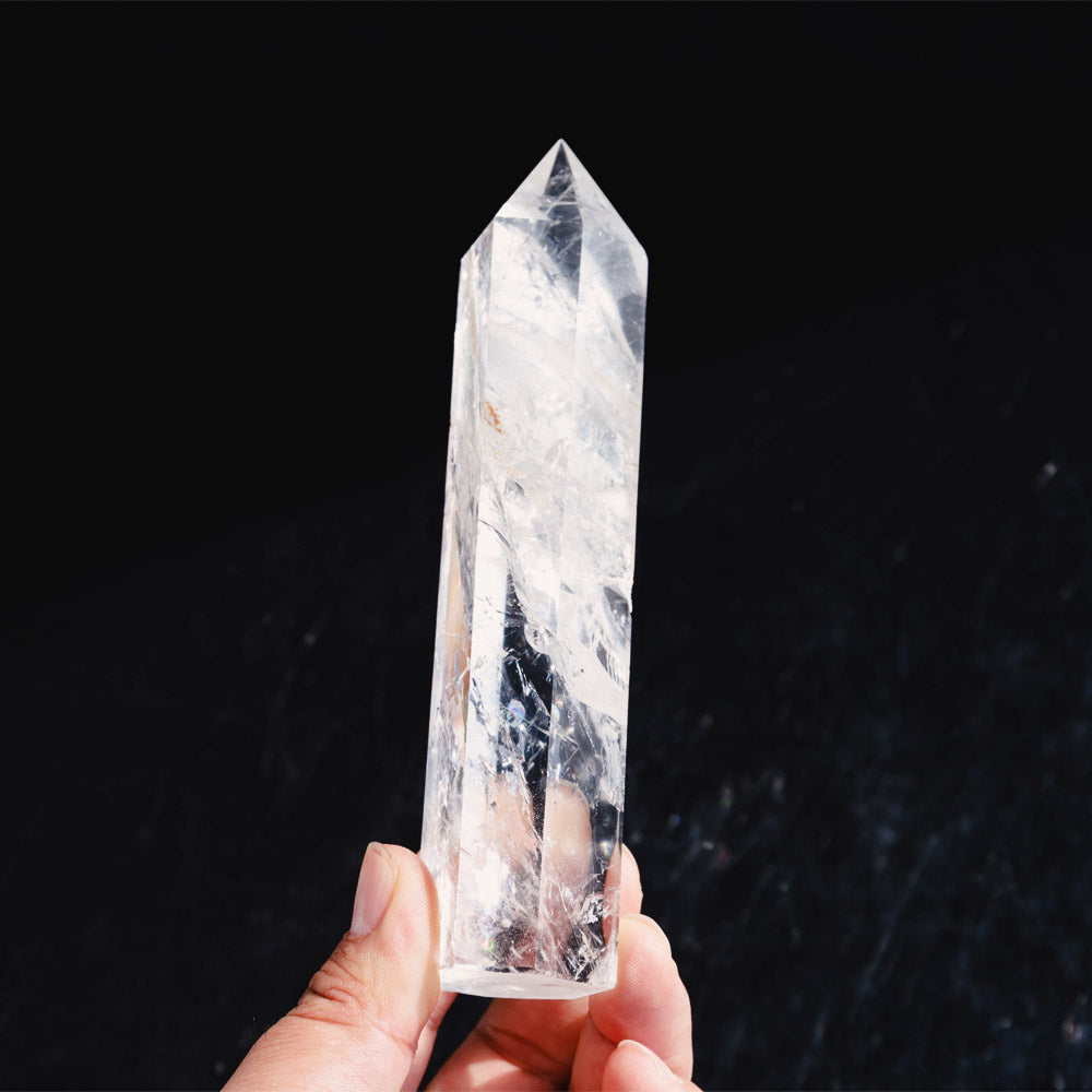 REIKICRYSTAL  Clear Quartz Point