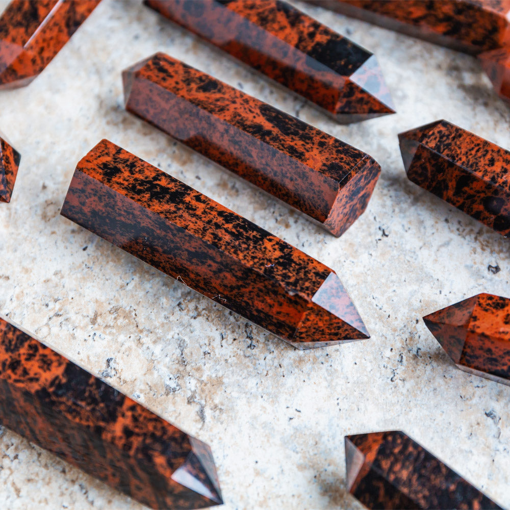 REIKICRYSTAL  Mahogany Obsidian Point