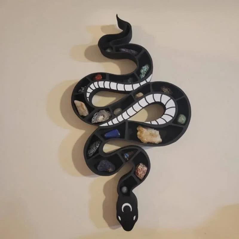 Original Spooky Wooden Snake Crystal Shelf - Crystal-ReikiCrystalSale